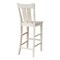 International Concepts Ava Bar Height Stool, 30" Seat Height, Unfinished S-133 - alternate 3
